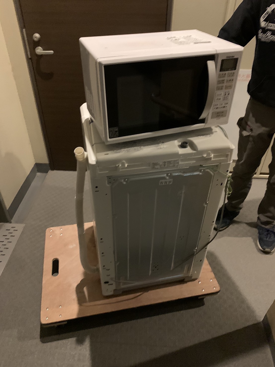 電子レンジの回収